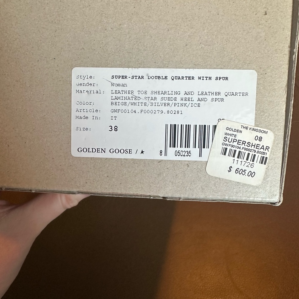 Golden Goose Shearling Sneaker - Picture 6 of 6